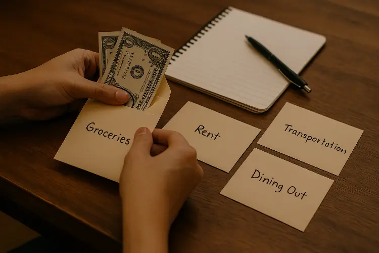 Masukkan Uang ke dalam Amplop